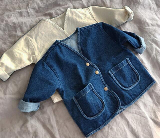 2023★春秋新作★韓国風子供服★カジュアル★コート★アウター★2色70-100CM