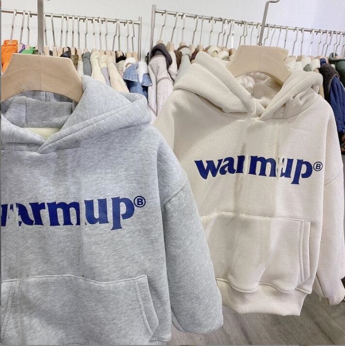 2023★秋冬新作★韓国風子供服★裏起毛★厚手★パーカー★2色90-130CM