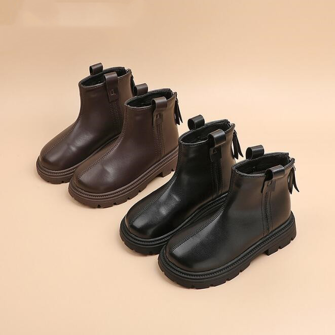 靴★子供靴★シューズ★ショートブーツ★キッズ★男女兼用★2色★23-36#