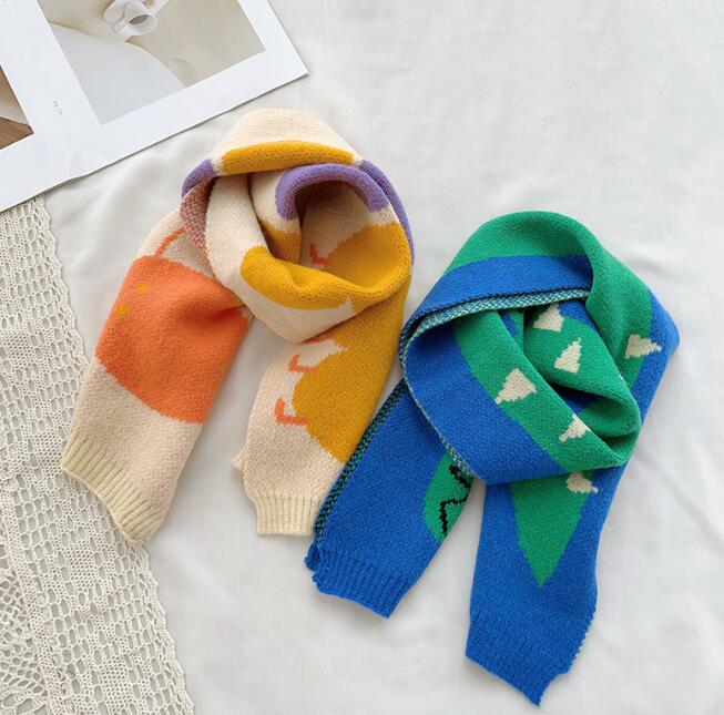 子供用★マフラー★防寒★襟巻き★スカーフ★キッズ★男女兼用★暖かい★4色