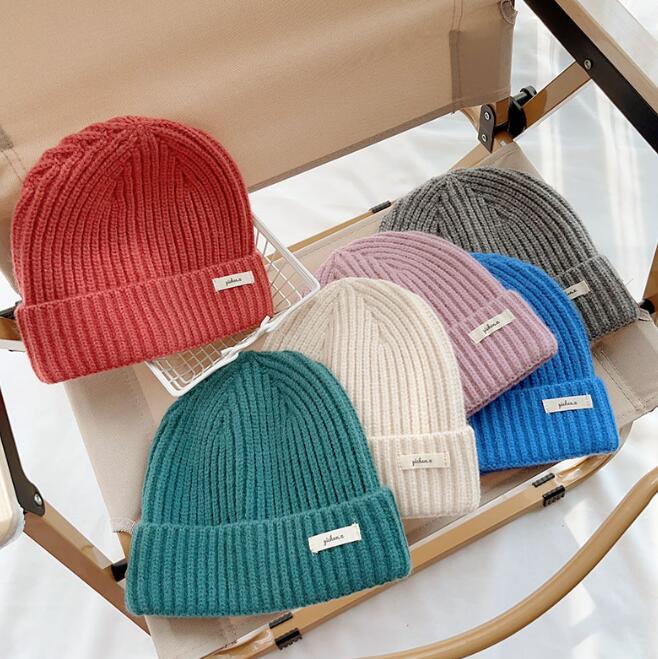 子供用★帽子★キッズ★男女兼用★暖かい★防寒★ニット帽子★11色