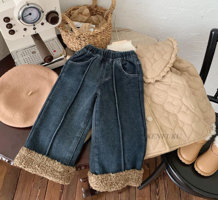2023冬★子供服　厚手ズボン★90-140cm★