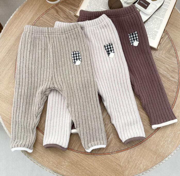 2023秋冬★ベビー服★厚手ズボン★66-90cm★3色