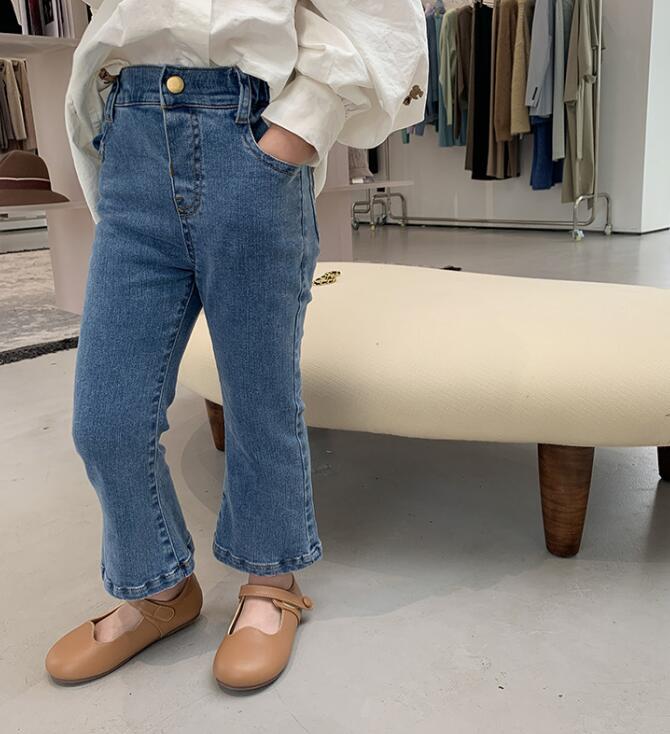 2023★春秋新作★韓国風子供服★ジーンズ★90-140CM