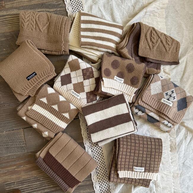 子供用★マフラー★防寒★襟巻き★ネックウォーマー★キッズ★男女兼用★暖かい★9色