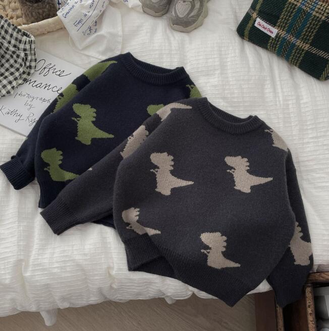 子供服★トップス★ニット★セーター★韓国風子供服★キッズ★男女兼用★2色★90-140CM