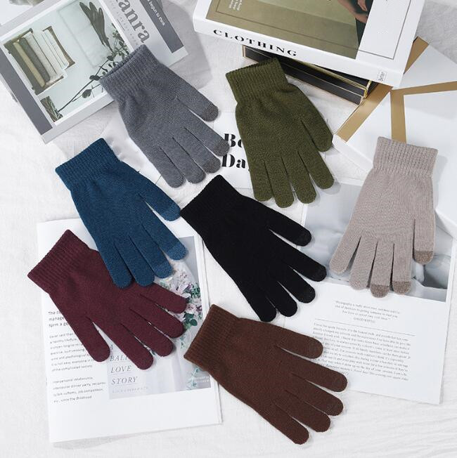 手袋★保温手袋★大人用★暖かい★防寒★アウトドア★裏起毛★7色