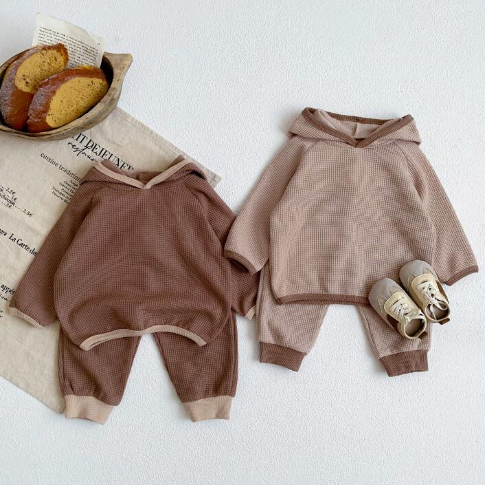 2023★春秋新作★韓国風ベビー服★トップス+ズボン2セット★2色73-100CM