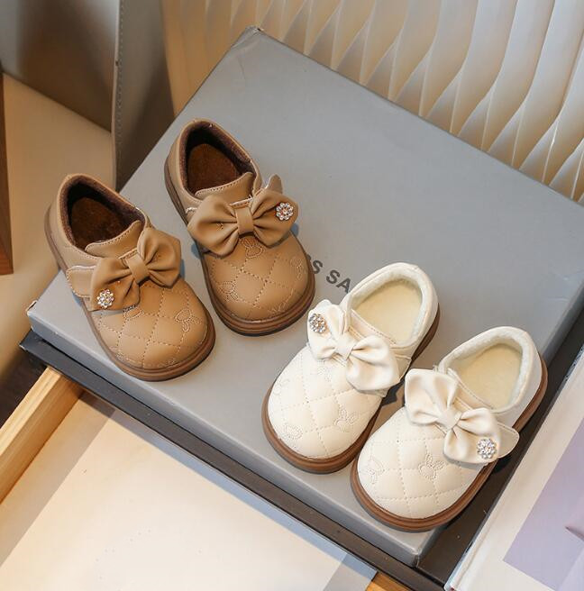 靴★子供靴★キッズ靴★シューズ★キッズ女の子★裏起毛★可愛い★2色「21-30#」