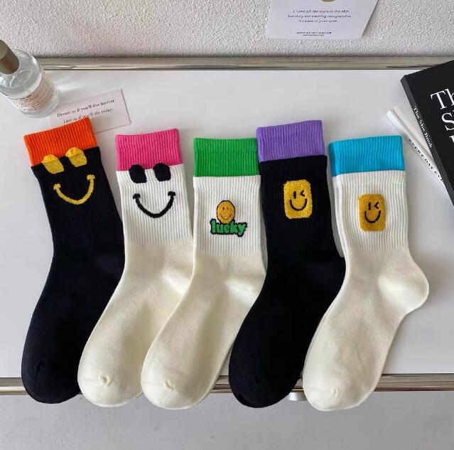 靴下★レディース★ソックス★大人用★女性用靴下★笑顔★多色
