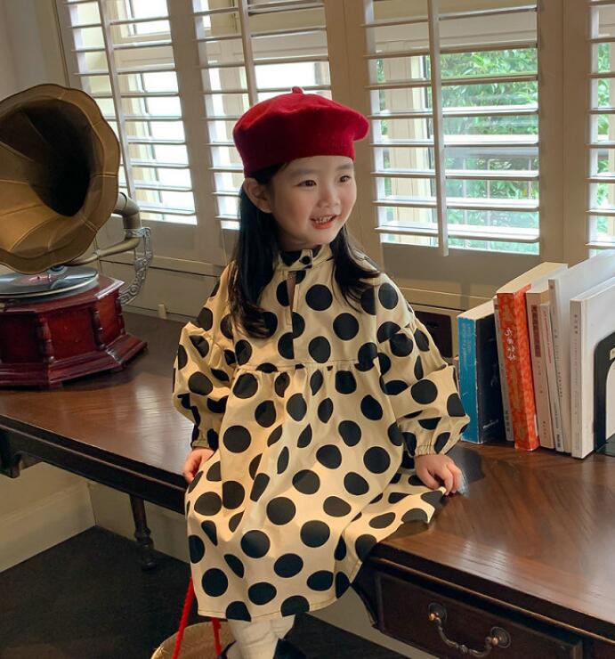 2023★春秋新作★韓国風子供服★ワンピース★7-15