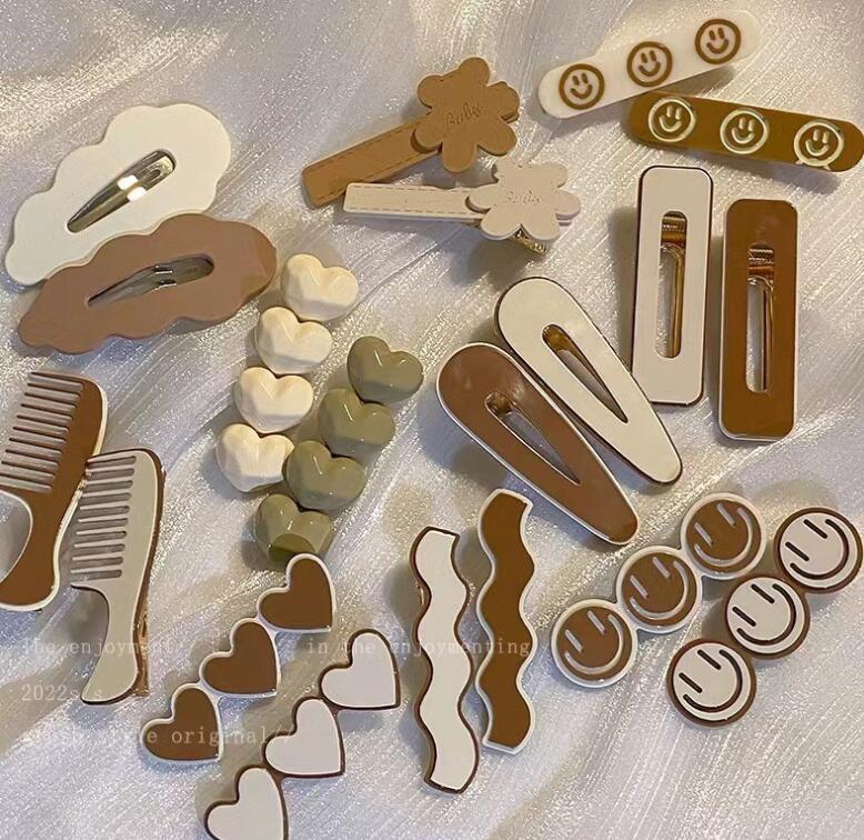 2023新品★髪飾り　ヘアビン★アクセサリー　8種選べ★2個入り