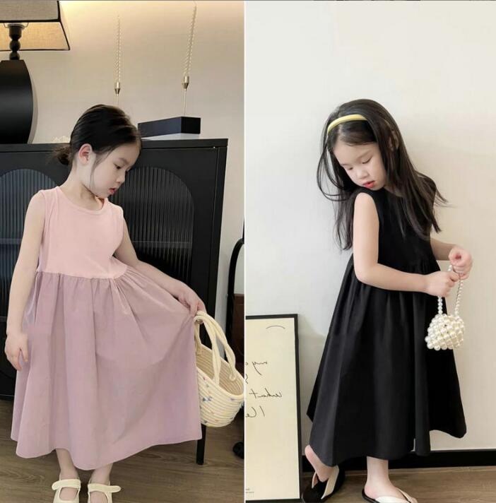 2023★春夏新作★韓国風子供服★ワンピース★2色5-13