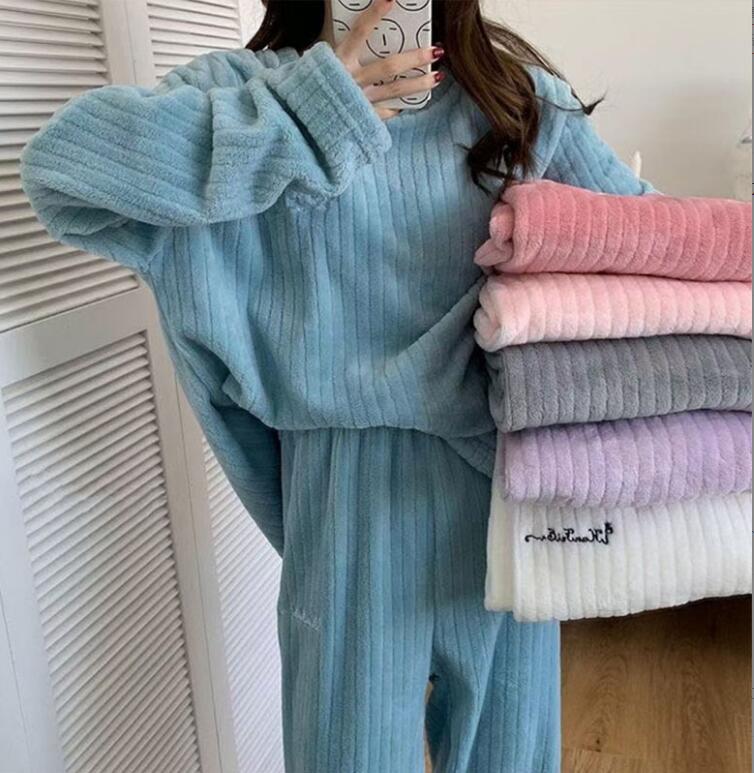 2023★秋冬新作★レディース★トップス+ズボン★ルームウェア★厚手★6色