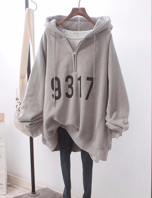 2023★秋冬新作★韓国風★レディース★パーカー★裏起毛★2色M-4XL