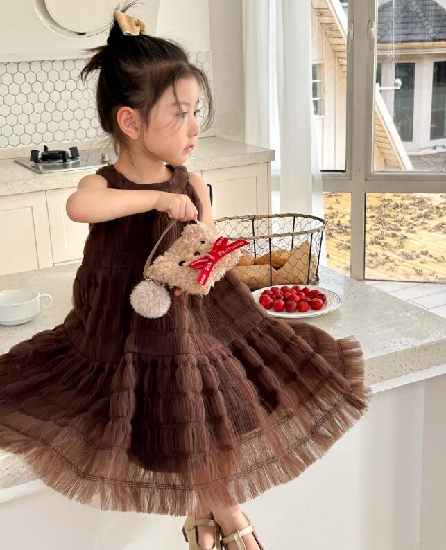 2024年春新品★子供服 　ワンピース★90-140cm★2色