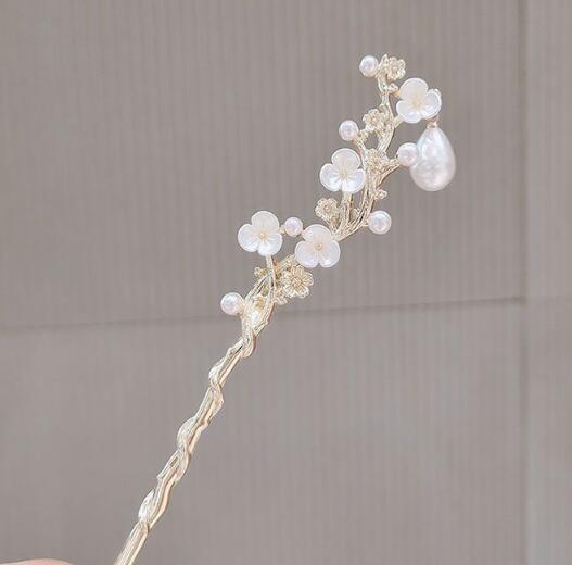 新作★かんざし★簪★花造型★まとめ髪用★髪飾り★ヘアアクセサリー★