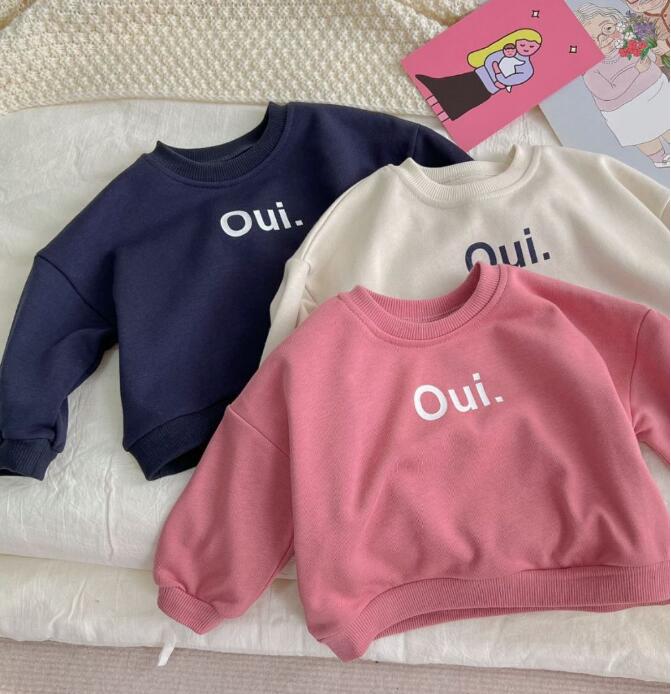 2024★春秋新作★韓国風子供服★トレーナー★3色66-90CM