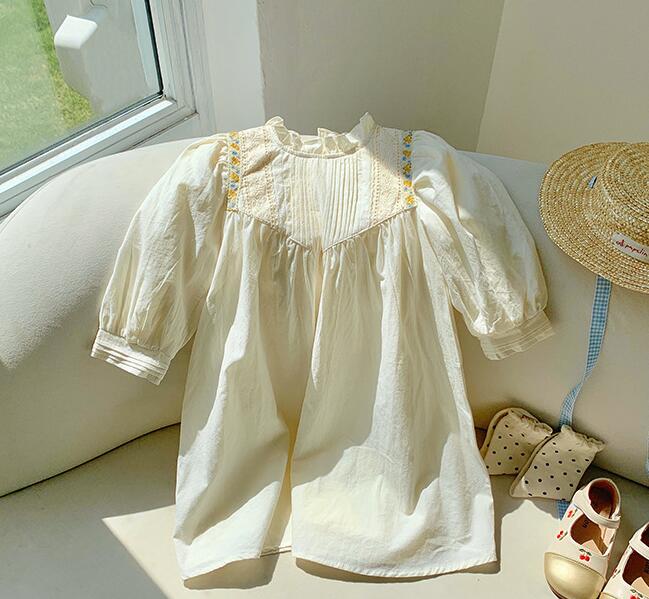 子供服★ワンピース★長袖★韓国風子供服★キッズ女の子★90-140CM