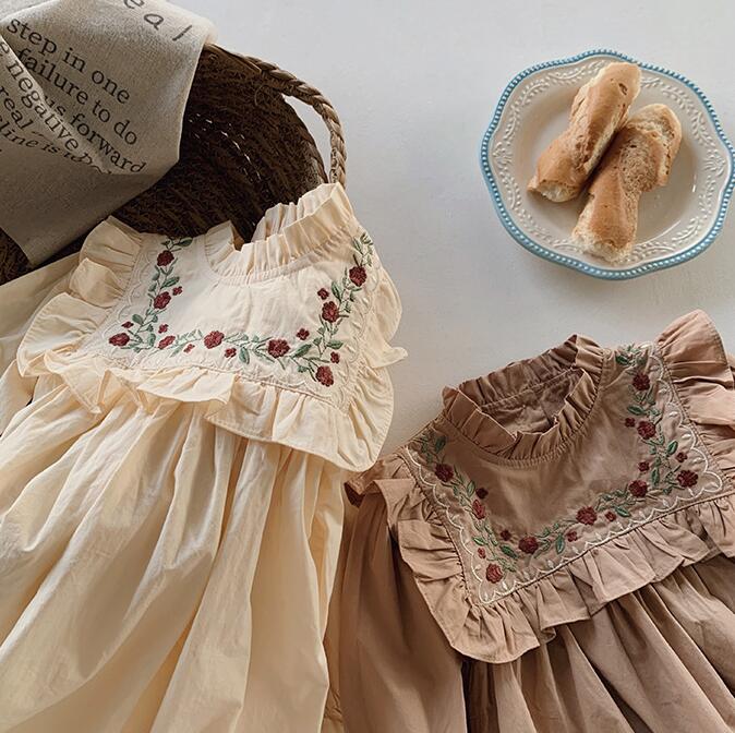 子供服★ワンピース★長袖★韓国風子供服★キッズ女の子★2色★90-140CM