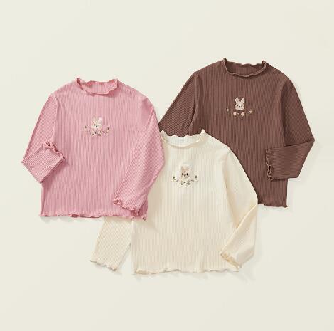 子供服★トップス★Tシャツ★キッズ★可愛い★韓国風子供服★3色★90-140CM