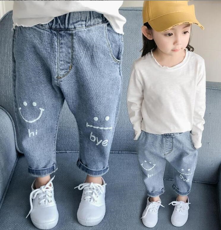 2024★春秋新作★韓国風子供服★ジーンズ★90-130CM
