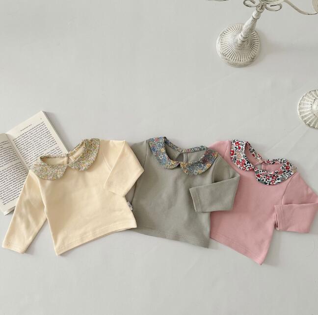 「2024」子供服★トップス★カシュクール★韓国風子供服★ベビー★3色★66-90CM