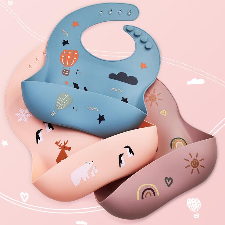 よだれかけ★子供用★涎掛け★ベビー向け★赤ちゃん用★可愛い★防水★5色