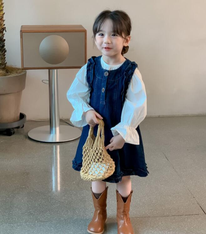 2024★春秋新作★韓国風子供服★トップス★ワンピース★分けて販売★90-140CM