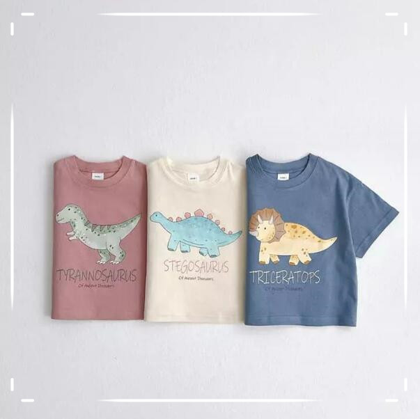 「2024」子供服★トップス★Tシャツ★半袖★韓国風子供服★キッズ★3色★80-130CM
