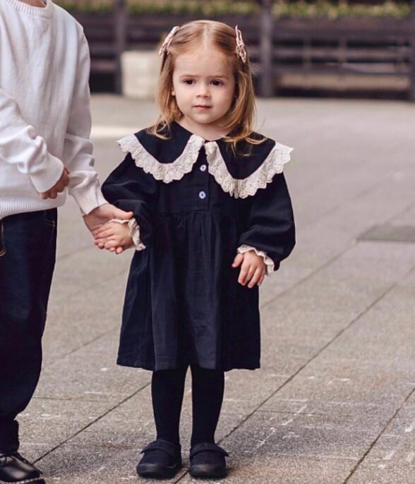 2024★春秋新作★韓国風子供服★ワンピース★2色80-130CM