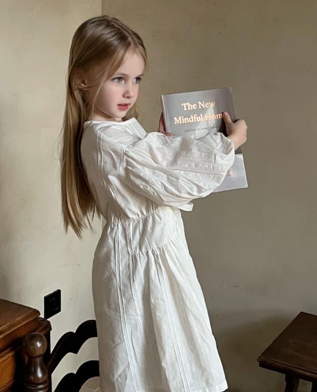 2024★春秋新作★韓国風子供服★ワンピース★90-130CM