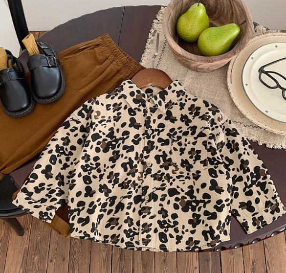 「2024」子供服★トップス★ワイシャツ★韓国風子供服★キッズ★長袖★80-130CM