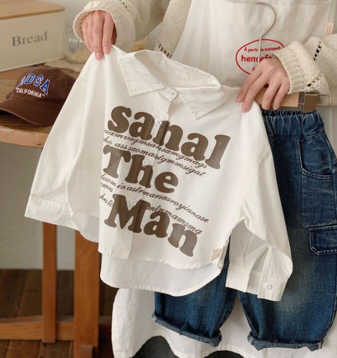 2024年新品★子供服 　シャツ　トップス★90-140cm★