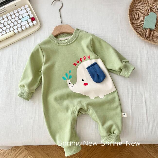 「2024」子供服★ロンパース★連体服★韓国風子供服★ベビー★男女兼用★66-90CM