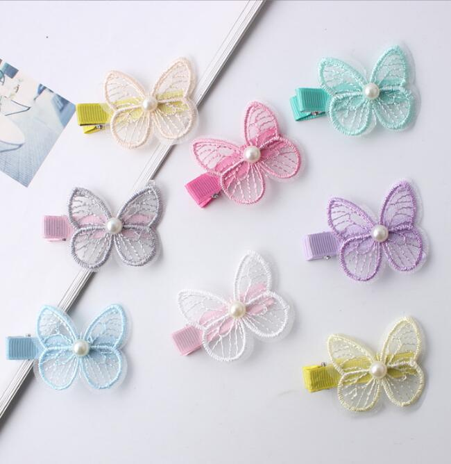 髪飾り★まとめ髪用★ヘアアクセサリー★子供用★ヘアピン★蝶★可愛い★多色