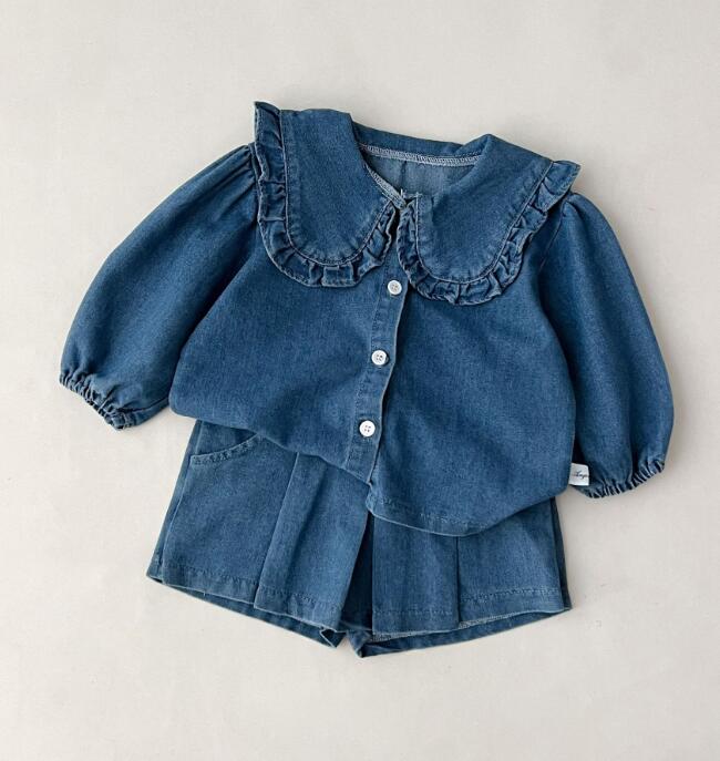 2024★春秋新作★韓国風子供服★トップス+ズボン2セット★80-130CM