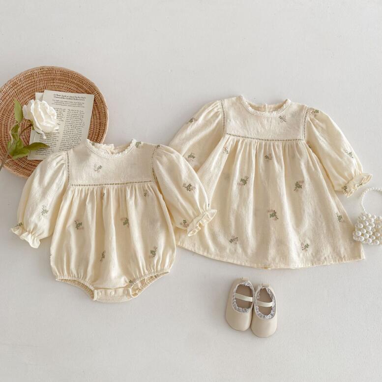 2024★春秋新作★韓国風子供服★ロンパース★ワンピース★66-100CM/73-110M