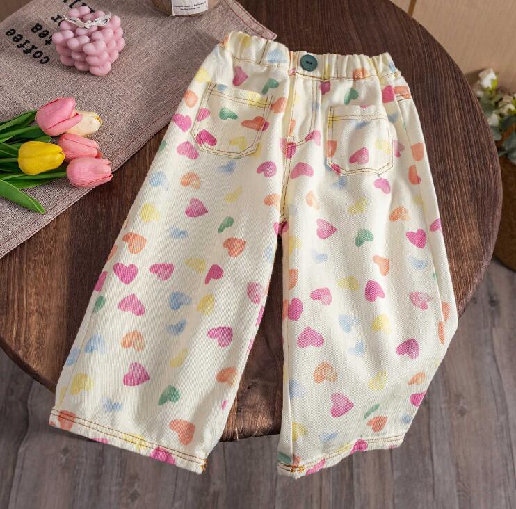 2024春夏★子供服 　デニムズボン★80-130cm★
