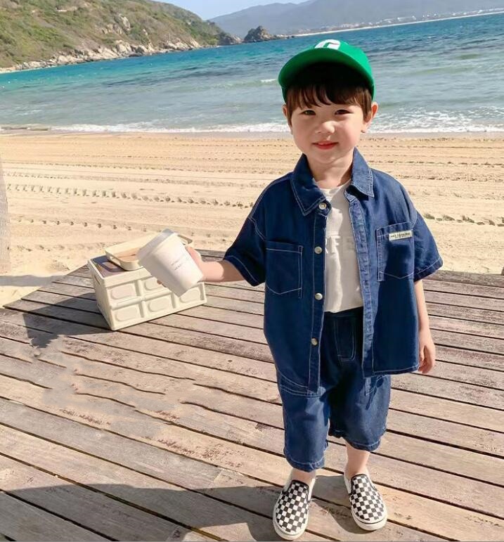 2024★春夏新作★韓国風子供服★トップス+ズボン2セット★90-140CM