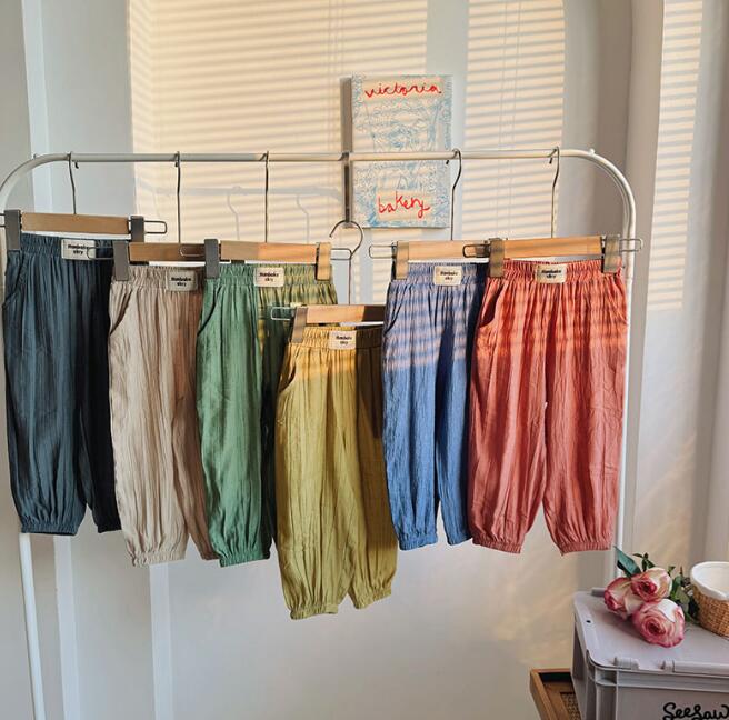 「2024」子供服★ズボン★ボトムス★キッズ★男女兼用★6色★90-140CM