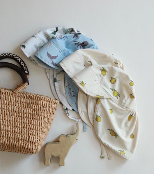 2024年夏新品★子供用★帽子　UPF50+ハット★4柄選べ