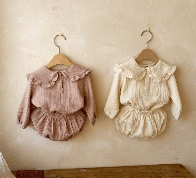 2024★春秋新作★韓国風子供服★トップス+ズボン2セット★2色66-100CM