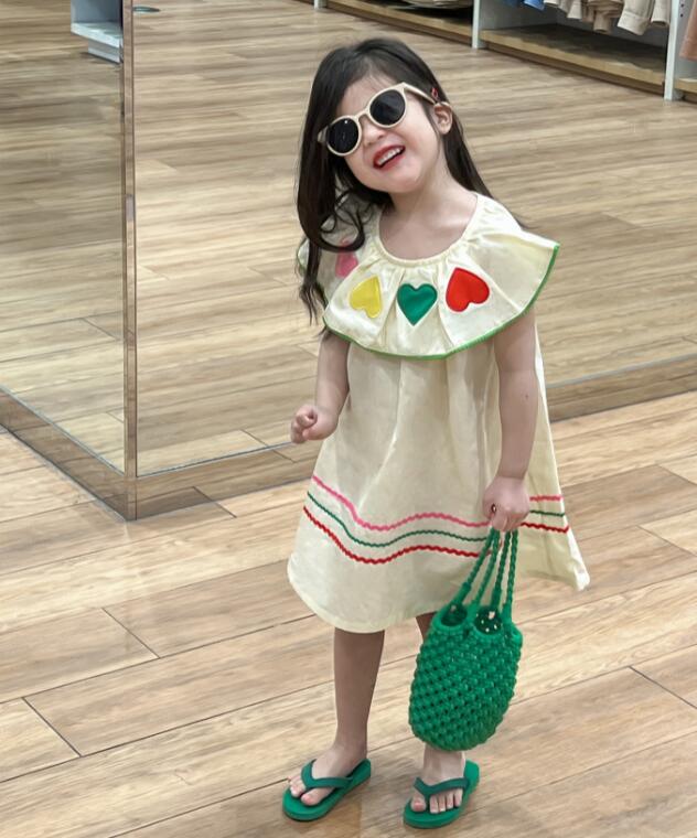 2024新品★子供服　ワンピース★90-140cm★