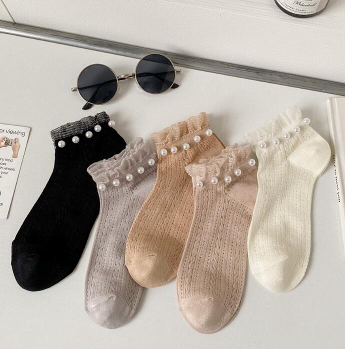 「2024」靴下★レディース★ソックス★大人用★女性用靴下★薄手★可愛い★多色