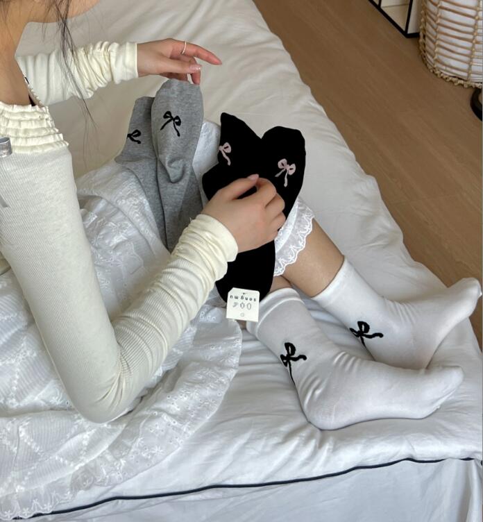 2024★春秋新作★ソックス★レディース靴下★3色