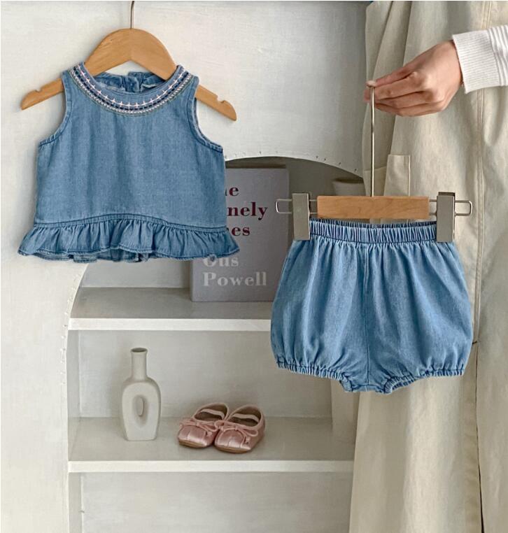 2024★春夏新作★韓国風子供服★トップス+ズボン2セット★66-100CM