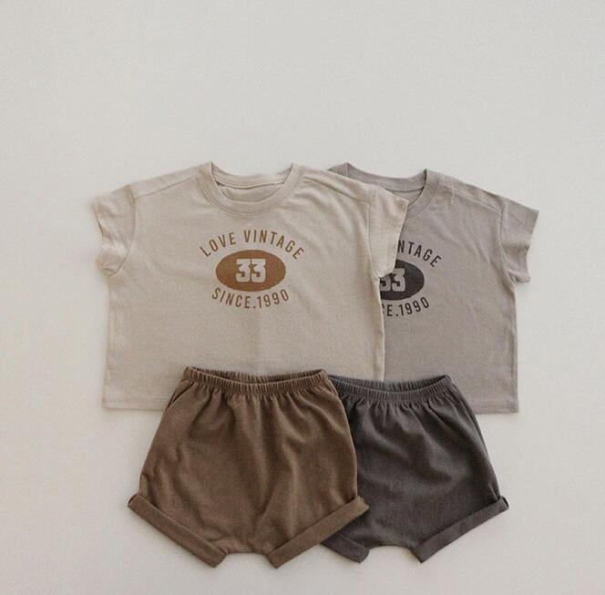 2024★春夏新作★韓国風子供服★トップス+ズボン★66-90/73-110