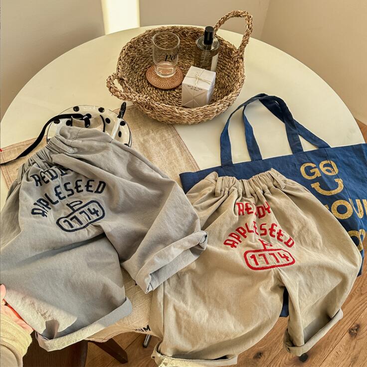 2024★春秋新作★韓国風子供服★ズボン★2色80-130CM