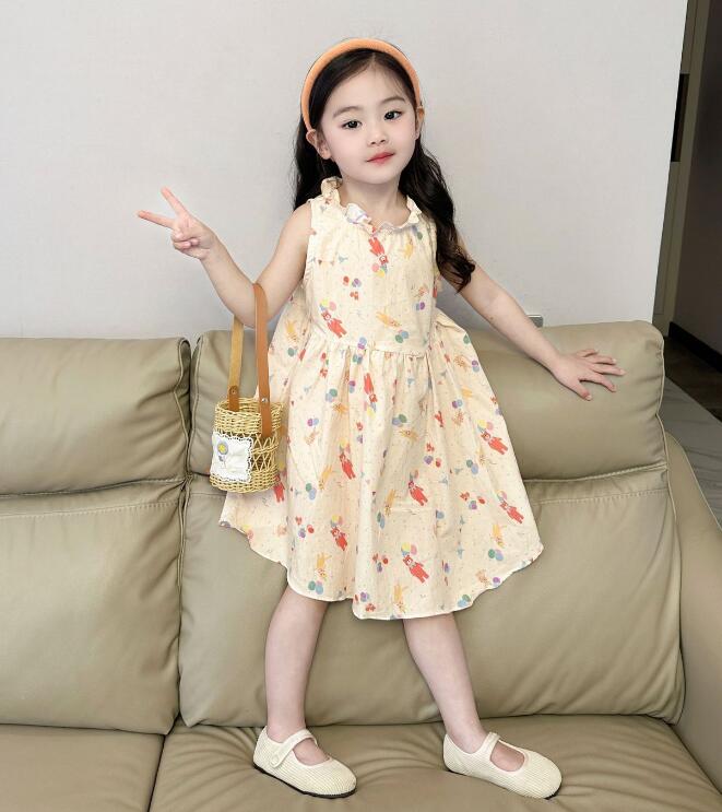2024夏新品★子供服　ワンピース★80-140cm★
